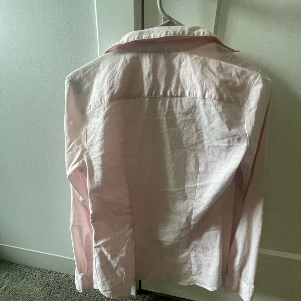 Light Pink Button-Up Shirt
